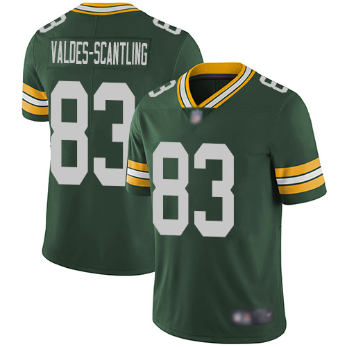 Green Bay Packers Limited Green Men #83 Valdes-Scantling Marquez Home Jersey Nike NFL Vapor Untouchable